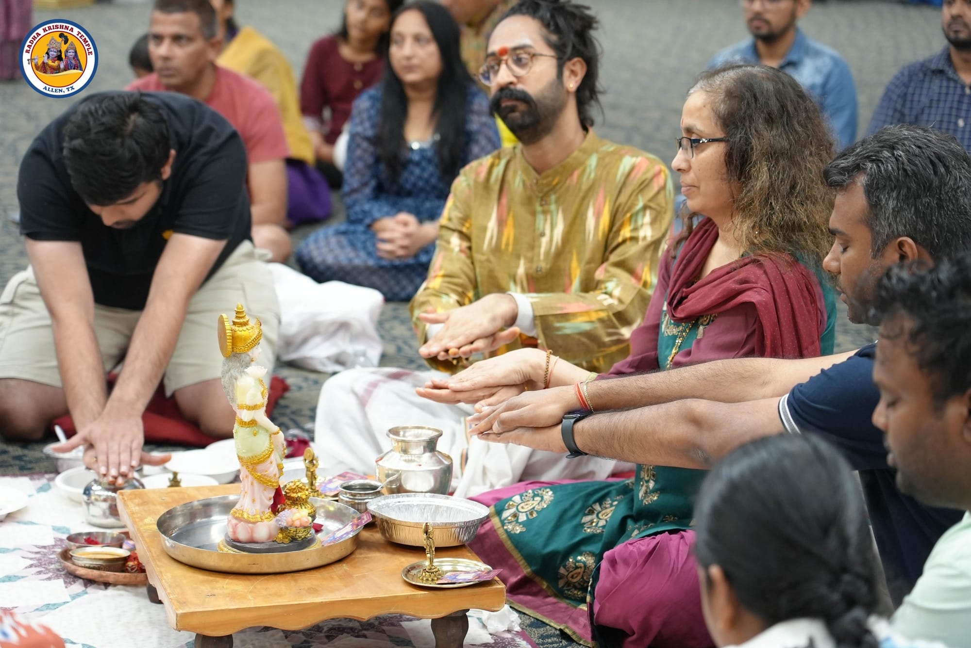 Diwali 2024: Celebrations at Radha Krishna Temple