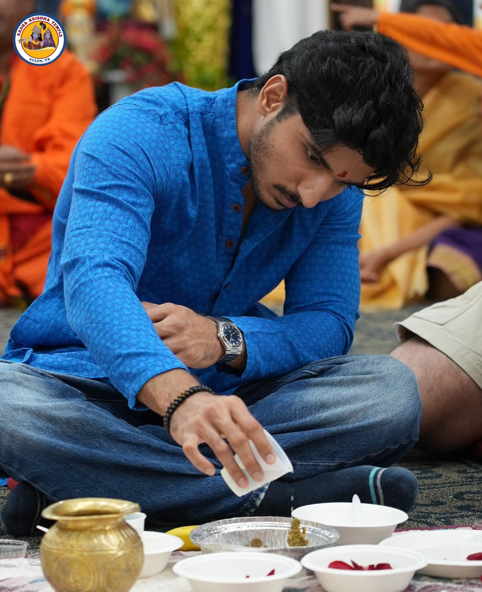 Diwali 2024: Celebrations at Radha Krishna Temple