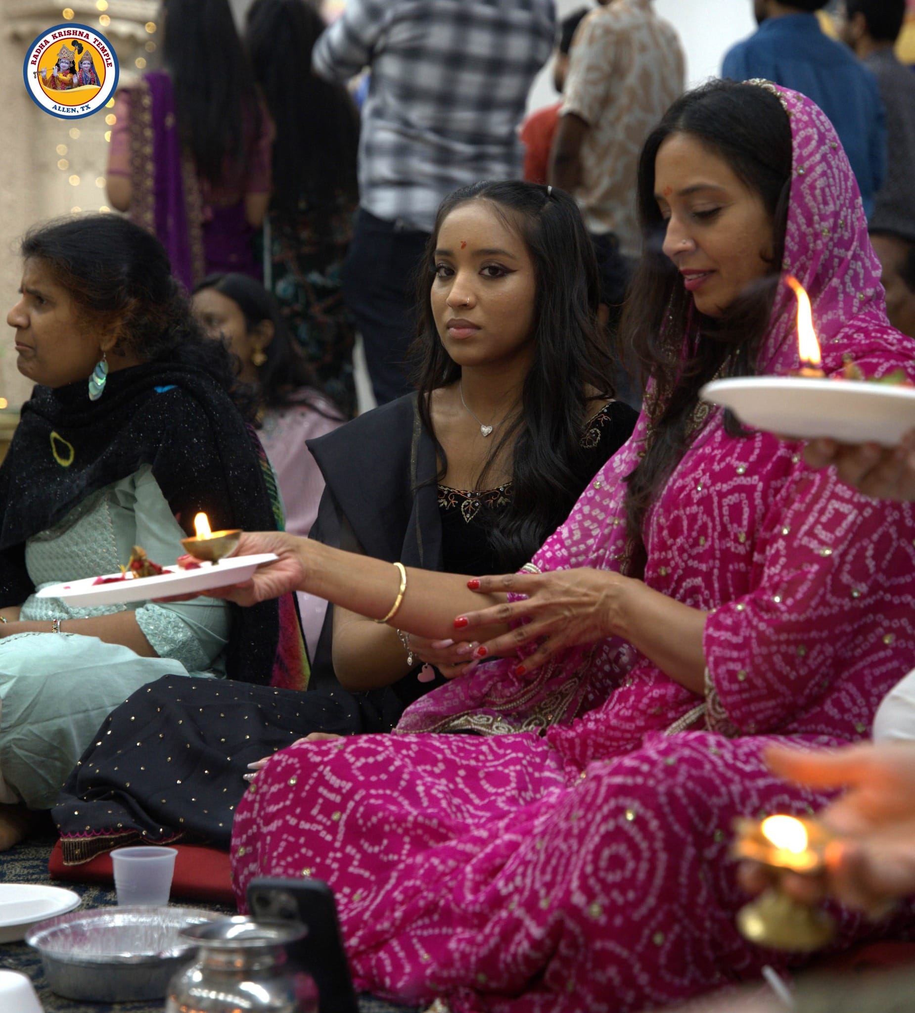 Diwali 2024: Celebrations at Radha Krishna Temple