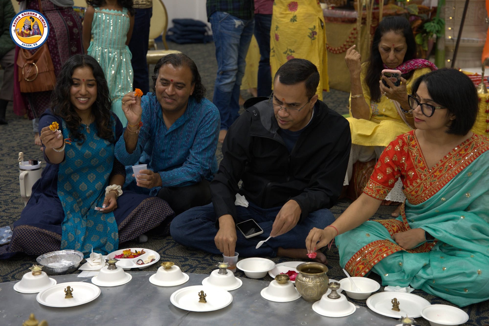 Diwali 2024: Celebrations at Radha Krishna Temple