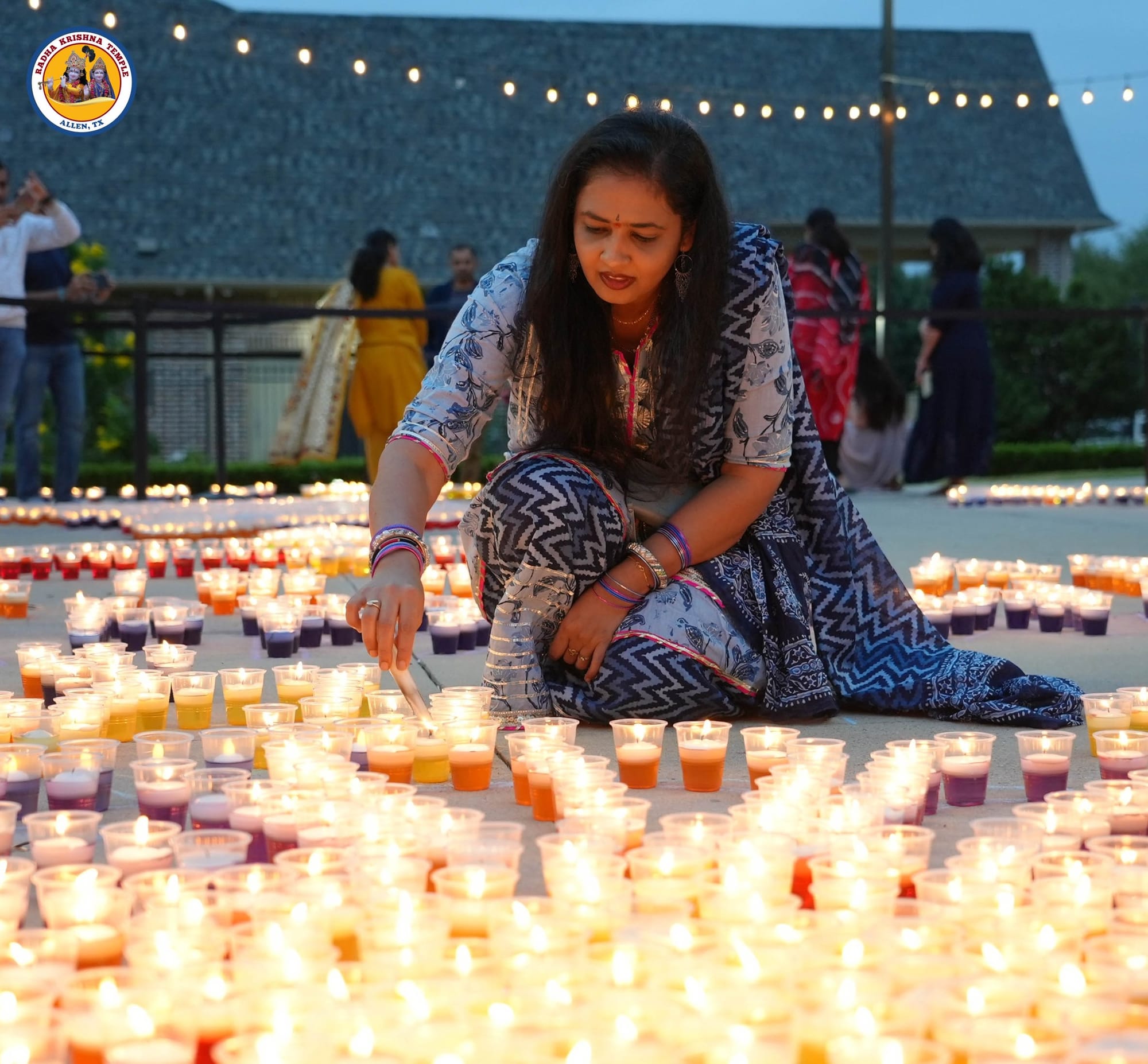 Diwali 2024: Celebrations at Radha Krishna Temple