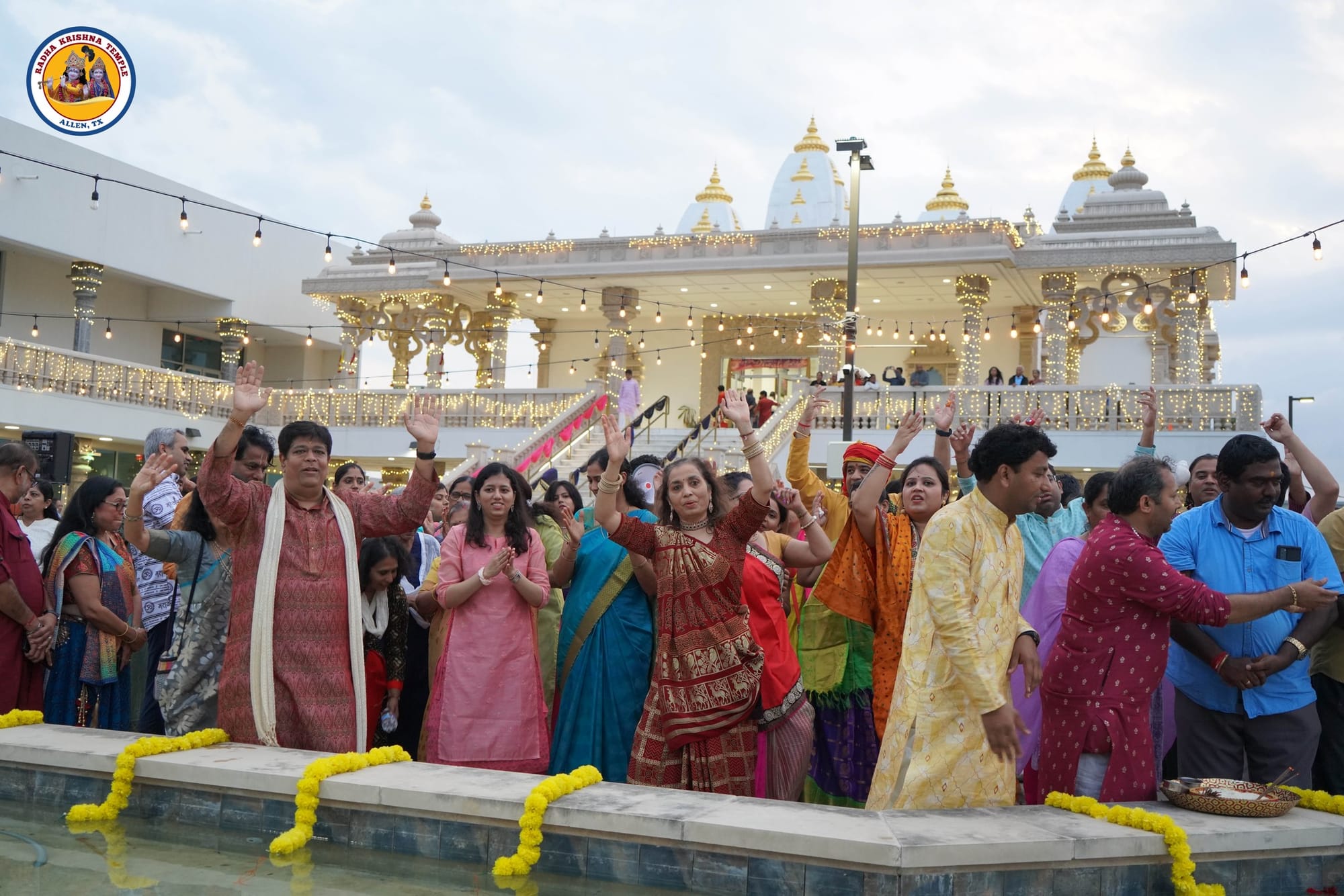 Diwali 2024: Celebrations at Radha Krishna Temple