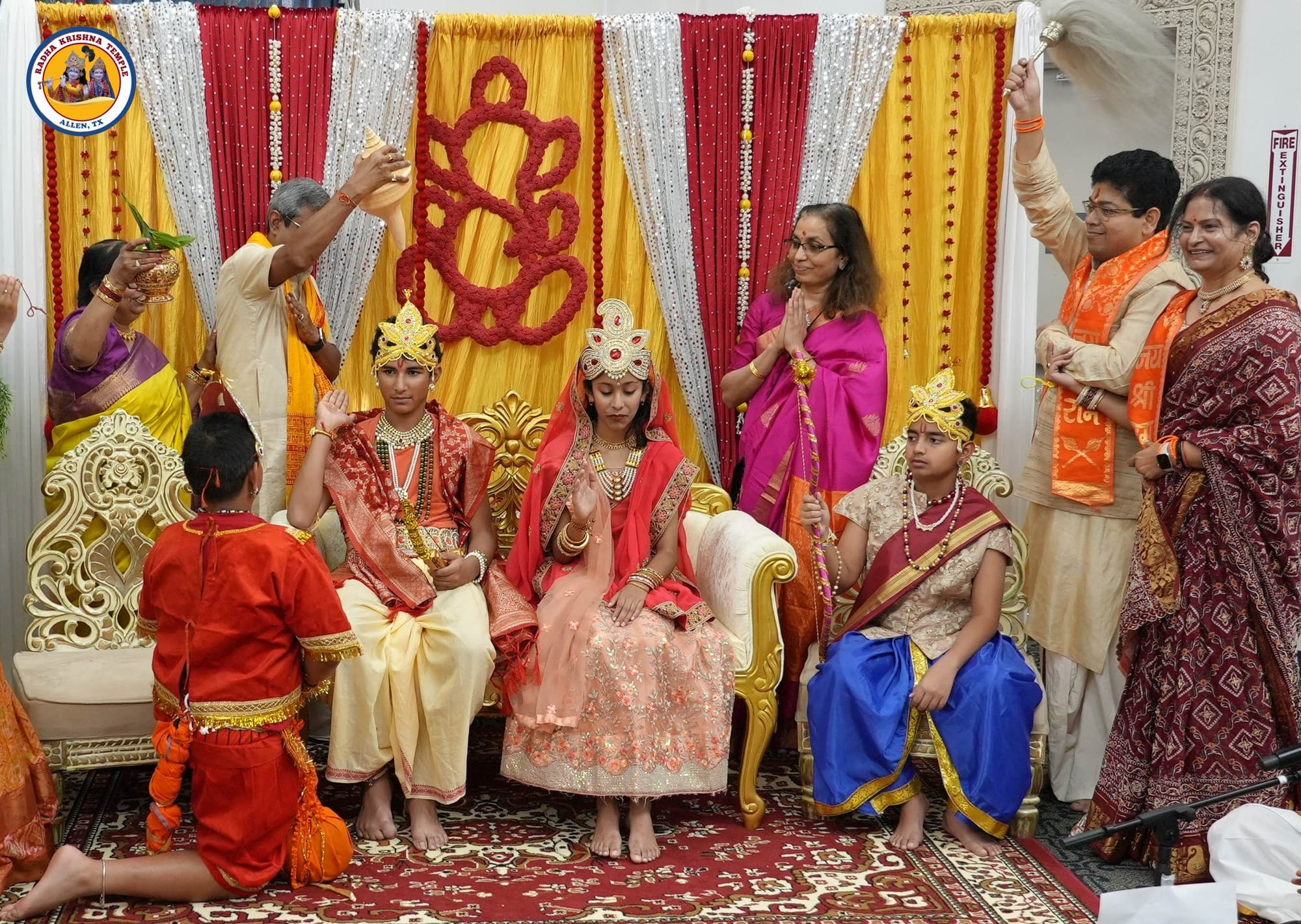 Diwali 2024: Celebrations at Radha Krishna Temple