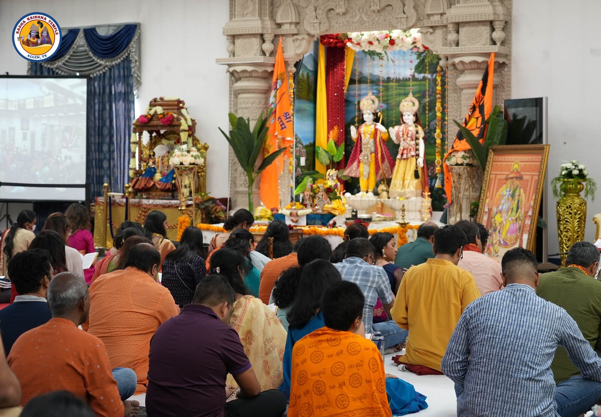 Diwali 2024: Celebrations at Radha Krishna Temple