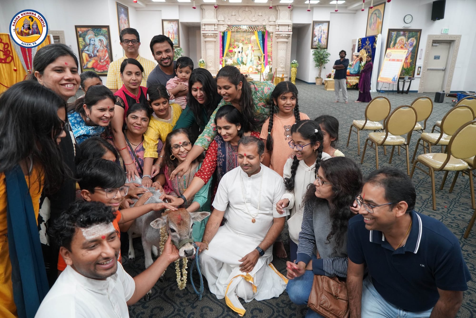 Diwali 2024: Celebrations at Radha Krishna Temple