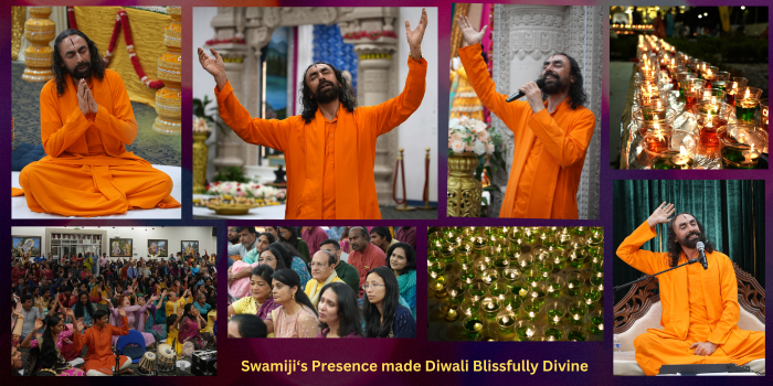 Blissful Diwali Mahotsav with Swami Mukundananda