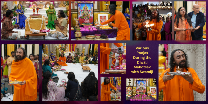 Blissful Diwali Mahotsav with Swami Mukundananda