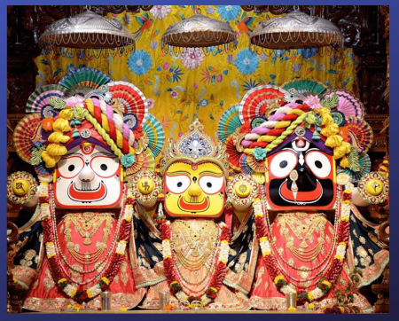 "Shree Krishna in Mahabhav during Rath Yatra"