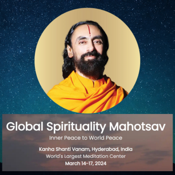 Swami Mukundananda on Achieving Peace at the Global Spirituality Mahotsav