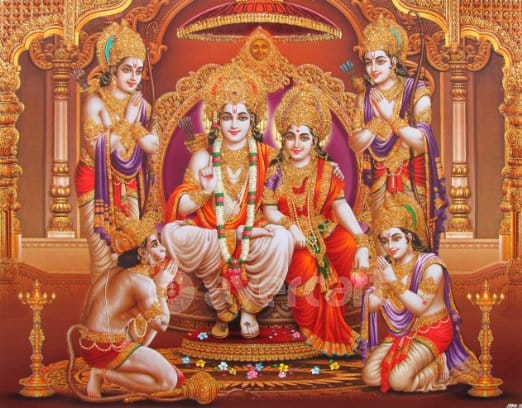 Akhand Ramayan at Radha Krishna Temple