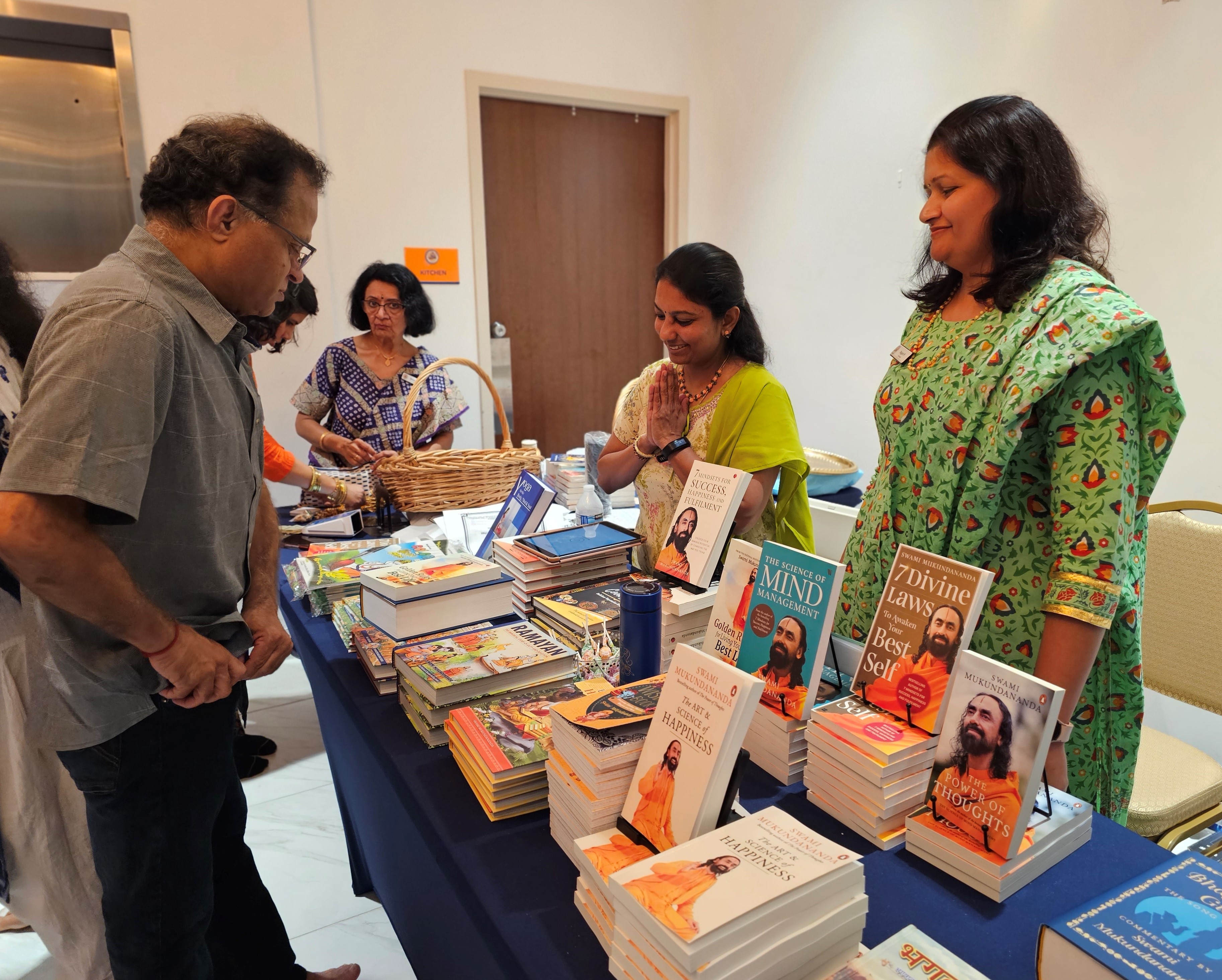 Volunteers at event