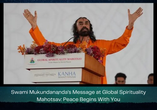 "Swamiji's Message on Peace at the Global Spirituality Mahotsav"
