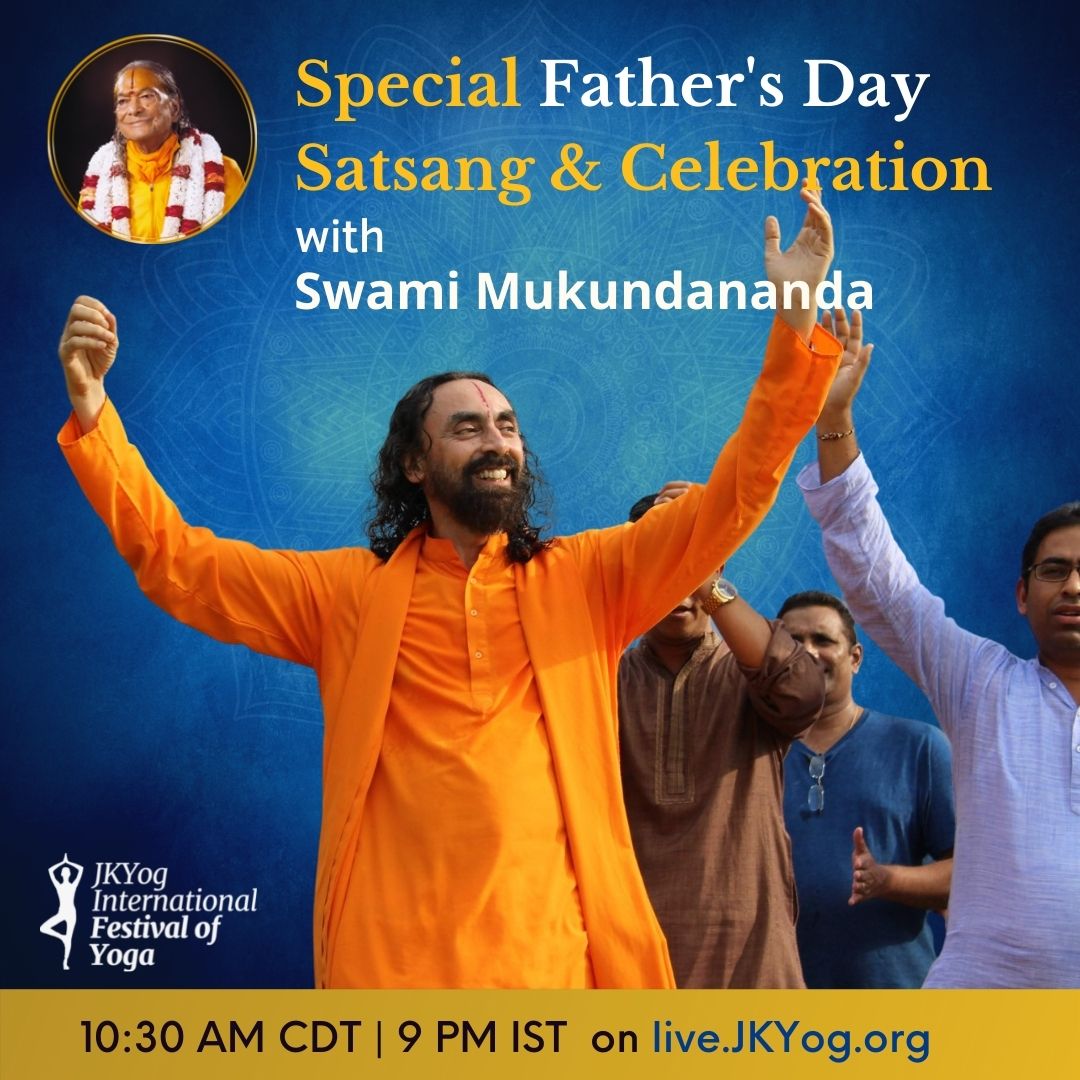 Fathers Day Celebration with Swamiji