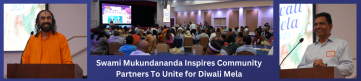 Swami Mukundananda Inspires Community Partners To Unite for Diwali Mel