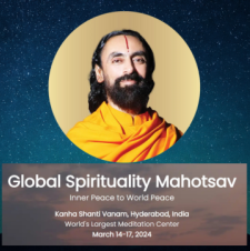 Swami Mukundananda at the Global Spirituality Mahotsav