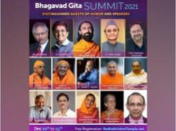 Renowned Speakers attending JKYog Bhagavad Gita Summit